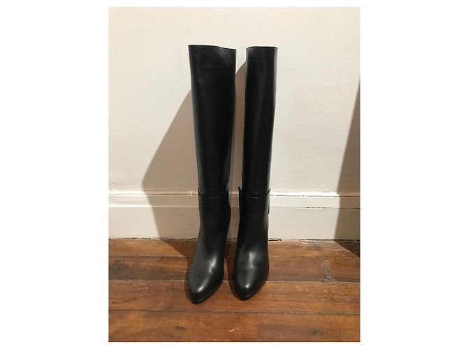 Botas BALENCIAGA T.EU 40 Cuero Negro - vista 3