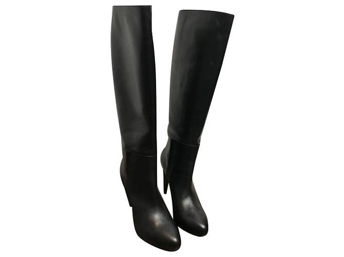 Botas BALENCIAGA T.EU 40 Cuero Negro - vista 7