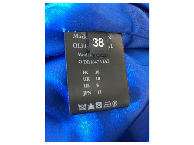 Vestidos AZZARO T.FR 38 Viscosa Negro - vista 5