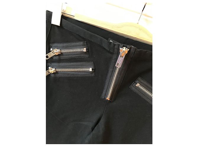 3.1 PHILLIP LIM Pantalones T.FR 36 Algodón Negro - vista 2