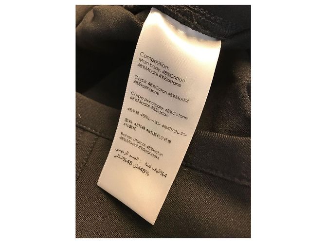3.1 PHILLIP LIM Pantalones T.FR 36 Algodón Negro - vista 5