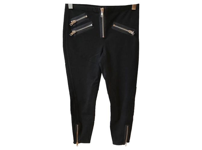 3.1 PHILLIP LIM Pantalones T.FR 36 Algodón Negro - vista 6