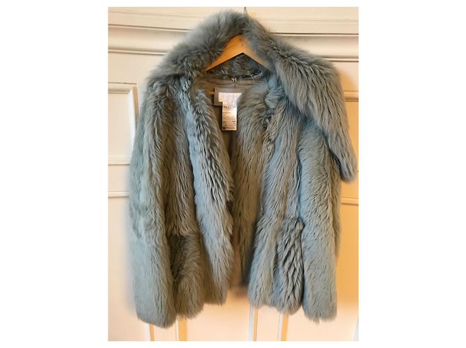 ESCADA Mäntel T.FR 36 Fell Grau - Ansicht 2