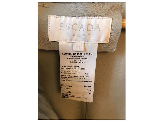 ESCADA Mäntel T.FR 36 Fell Grau - Ansicht 5