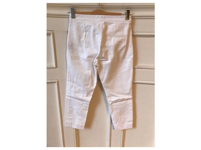 ISABEL MARANT ETOILE Jeans T.FR 36 Algodón Blanco - vista 3