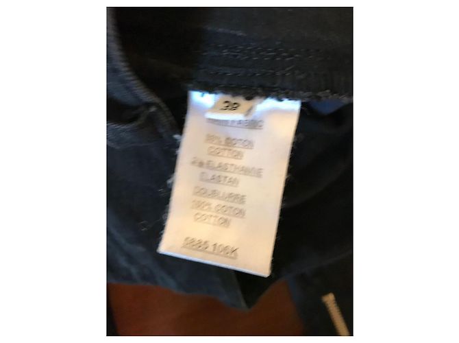 Jeans BALMAIN T.FR 38 Cotone Nero - vista 5