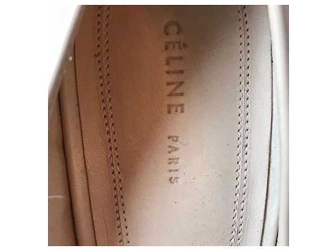 Céline CELINE Absätze T.EU 37 Leder Beige - Ansicht 6