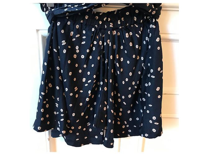 Faldas ISABEL MARANT T.International L Seda Negro - vista 2