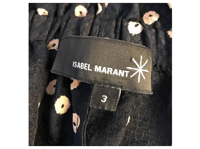 Faldas ISABEL MARANT T.International L Seda Negro - vista 4