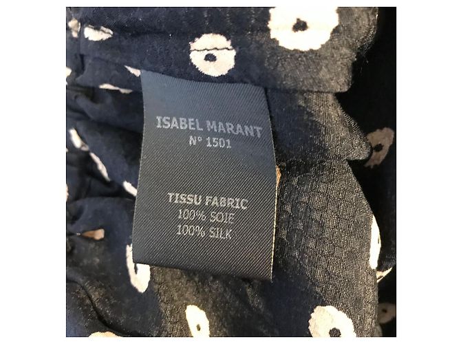 Faldas ISABEL MARANT T.International L Seda Negro - vista 5
