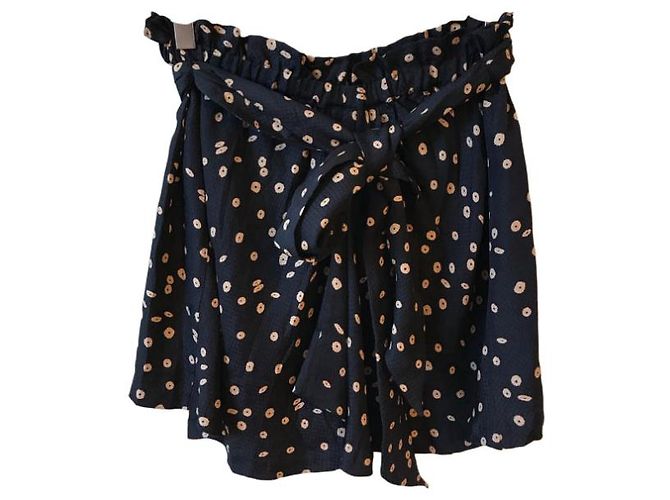 Faldas ISABEL MARANT T.International L Seda Negro - vista 6