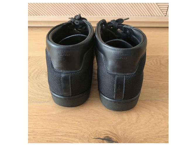 Sneakers SAINT LAURENT T.EU 41 Pelle Nero - vista 3