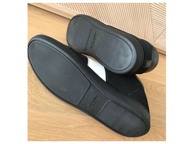 Sneakers SAINT LAURENT T.EU 41 Pelle Nero - vista 5