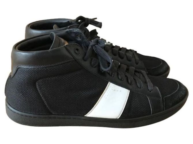 Sneakers SAINT LAURENT T.EU 41 Pelle Nero - vista 7