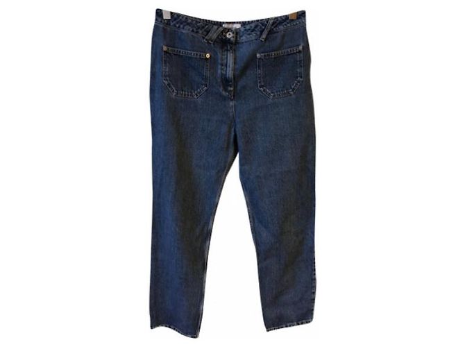 COURREGES Jeans T.FR 42 Cotone Blu - vista 7