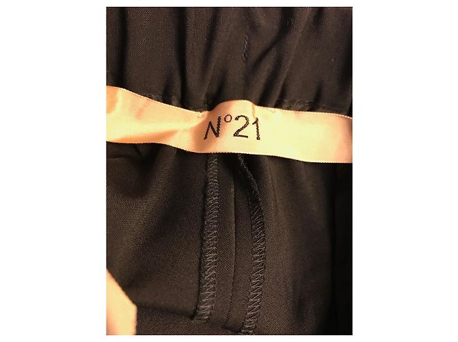 Hose N°21 T.FR 34 Wolle Schwarz - Ansicht 6