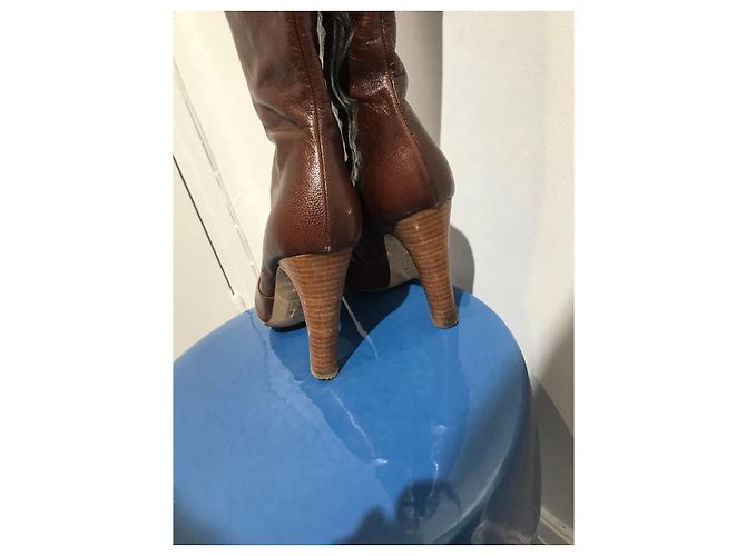 Botas DICE KAYEK T.EU 37 Cuero Castaño - vista 5