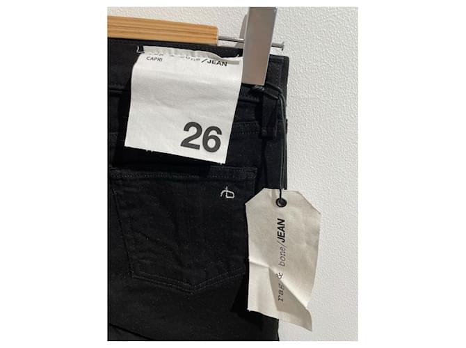 RAG & BONE Jeans T.FR 36 Cotone Nero - vista 4