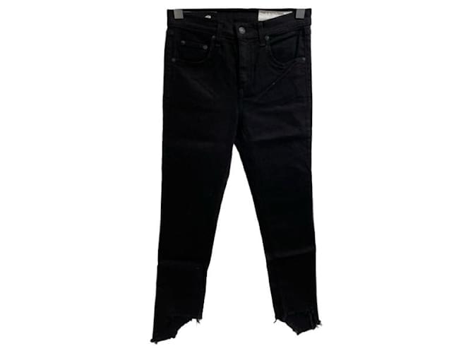RAG & BONE Jeans T.FR 36 Cotone Nero - vista 7