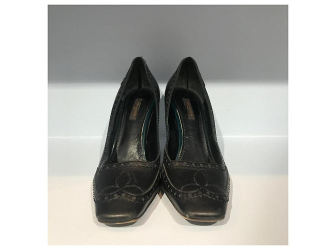 LOUIS VUITTON Absätze T.EU 39.5 Leder Schwarz - Ansicht 2