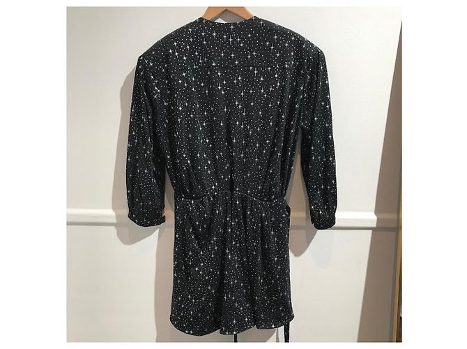 BALENCIAGA Kleider T.International M Polyester Schwarz - Ansicht 2
