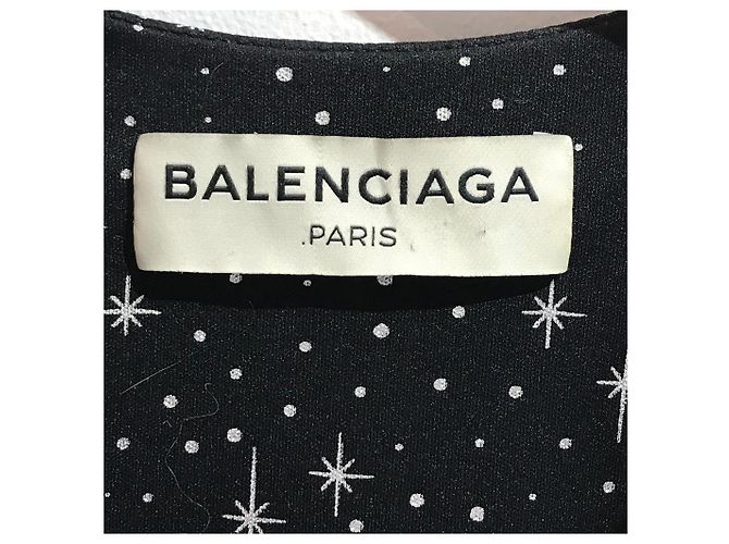 BALENCIAGA Kleider T.International M Polyester Schwarz - Ansicht 6