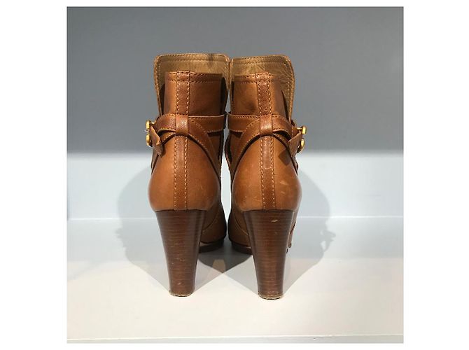 Chloé Botines CHLOE T.EU 36 Cuero Camello - vista 3