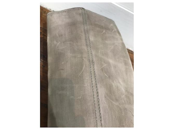 Chloé Botas CHLOE T.EU 36 Cuero Gris - vista 5