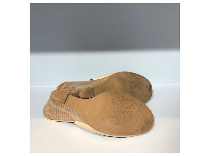 Chloé CHLOE Absätze T.EU 36.5 Leder Beige - Ansicht 4