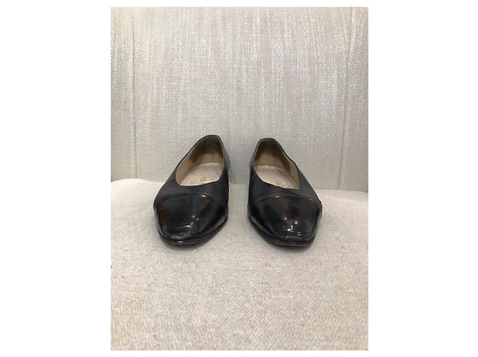 Timeless Bailarinas CHANEL T.EU 37 Cuero Negro - vista 3
