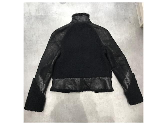 GIVENCHY Mäntel T.International S Fell Schwarz - Ansicht 2