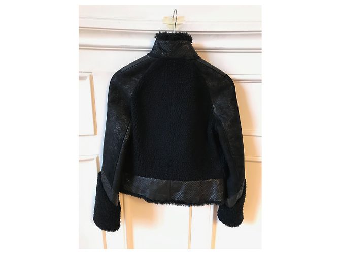 GIVENCHY Mäntel T.International S Fell Schwarz - Ansicht 4