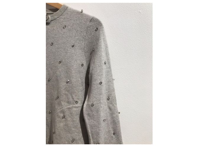 BRUNELLO CUCINELLI Strickwaren T.International S Kaschmir Grau - Ansicht 2