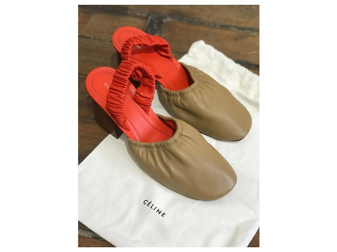 Céline Tacchi CELINE T.EU 40 Pelle Beige - vista 2