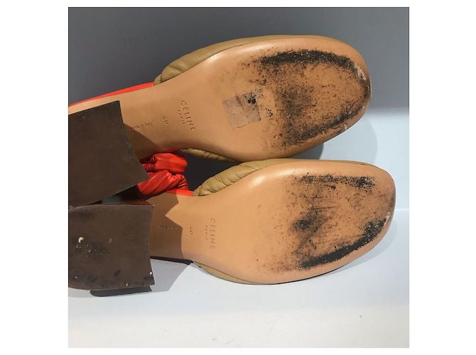 Céline Tacchi CELINE T.EU 40 Pelle Beige - vista 7