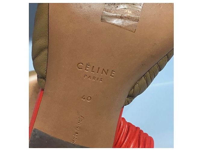 Céline Tacchi CELINE T.EU 40 Pelle Beige - vista 8