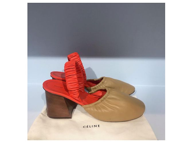 Céline Tacchi CELINE T.EU 40 Pelle Beige - vista 9