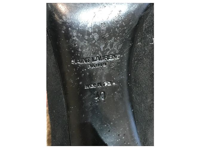 Botas SAINT LAURENT T.EU 40 Ante Negro - vista 7