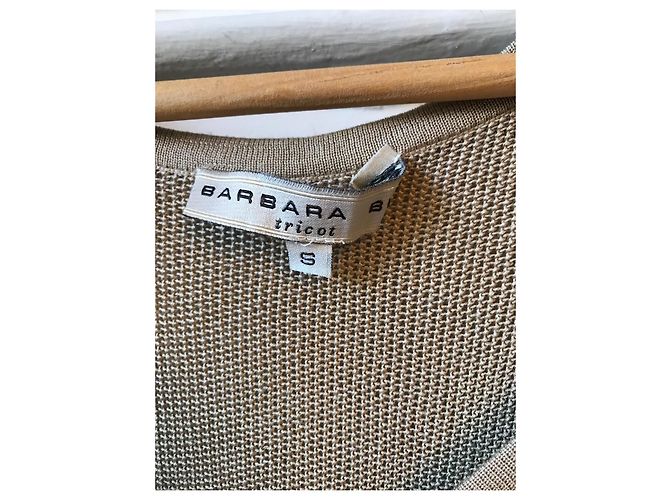 BARBARA BUI Kleider T.International S Seide Beige - Ansicht 4