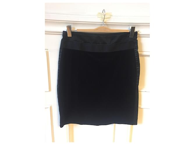 FALDA ALBERTA FERRETTI T.FR 40 Algodón Negro - vista 3