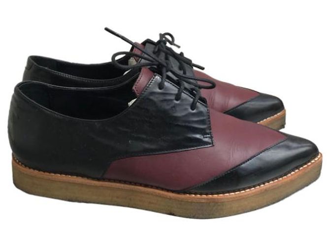 PIERRE HARDY Derbies T.EU 39 Cuir Noir - vue 7