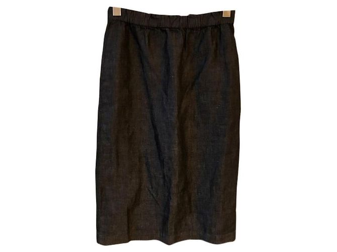 Faldas MARNI T.FR 34 Denim - Jeans Azul - vista 7
