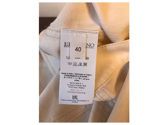 ERMANNO SCERVINO Jacken T.FR 36 Denim - Jeans Roh - Ansicht 5