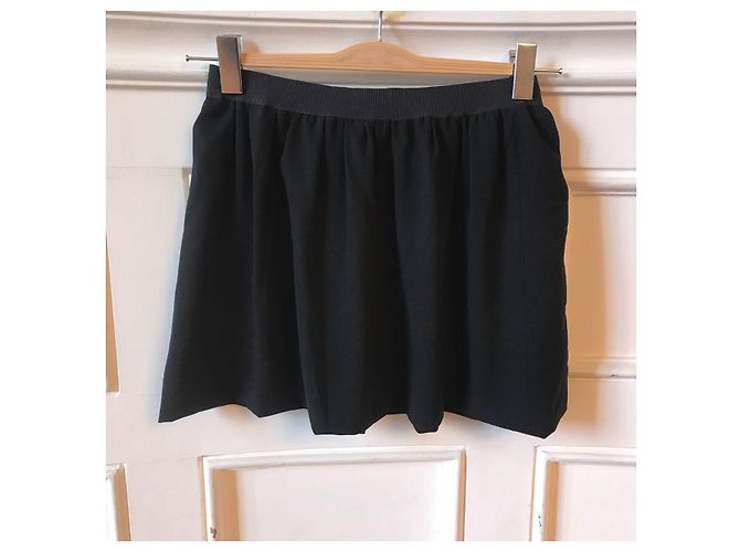ISABEL MARANT Röcke T.International S Polyester Schwarz - Ansicht 2
