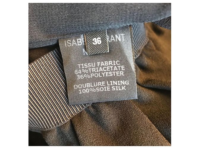 ISABEL MARANT Röcke T.International S Polyester Schwarz - Ansicht 4
