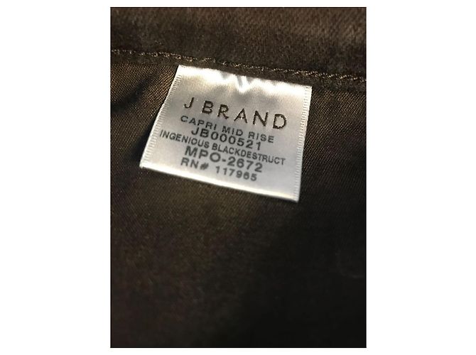 Jeans J BRAND T.US 26 Algodón Negro - vista 4