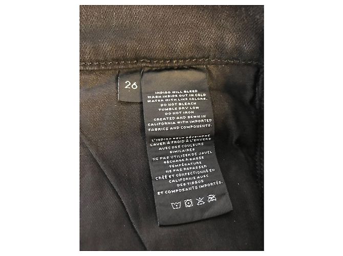 Jeans J BRAND T.US 26 Algodón Negro - vista 5