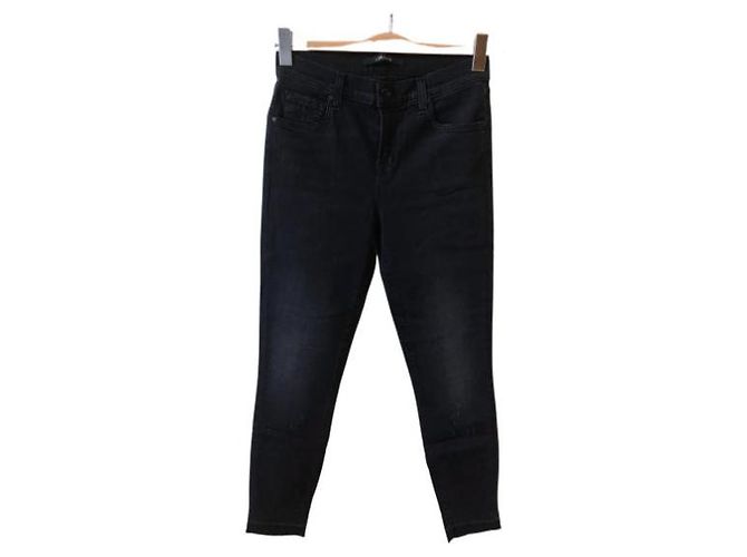 Jeans J BRAND T.US 26 Algodón Negro - vista 6