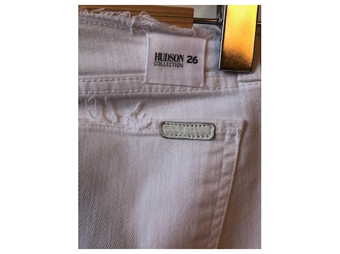 HUDSON Jeans T.FR 36 Algodón Blanco - vista 4