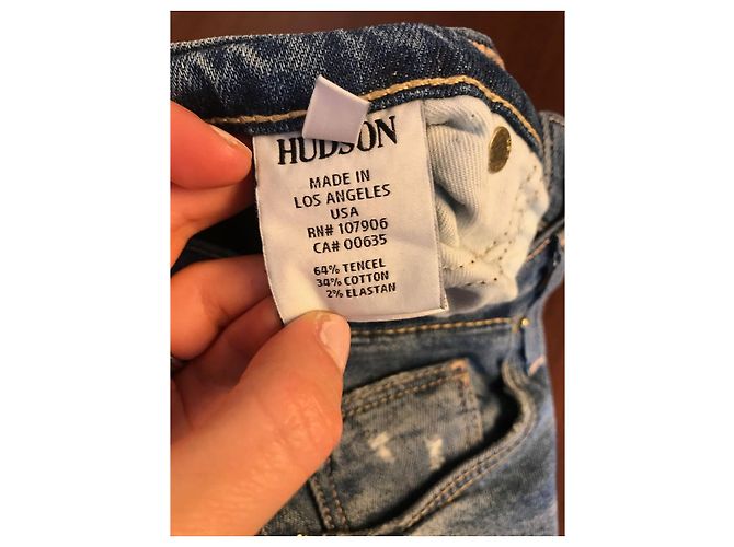 HUDSON Jeans T.FR 36 Denim - Jeans Azul - vista 5